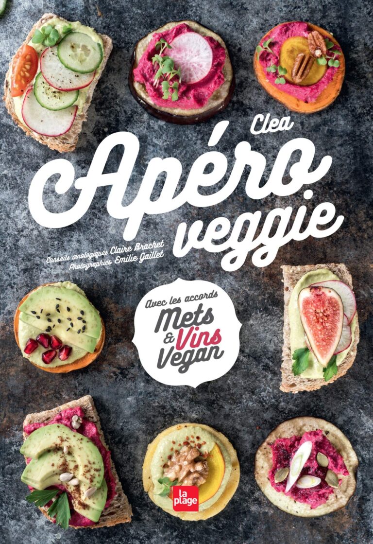 Livre Apéro veggie de Cléa