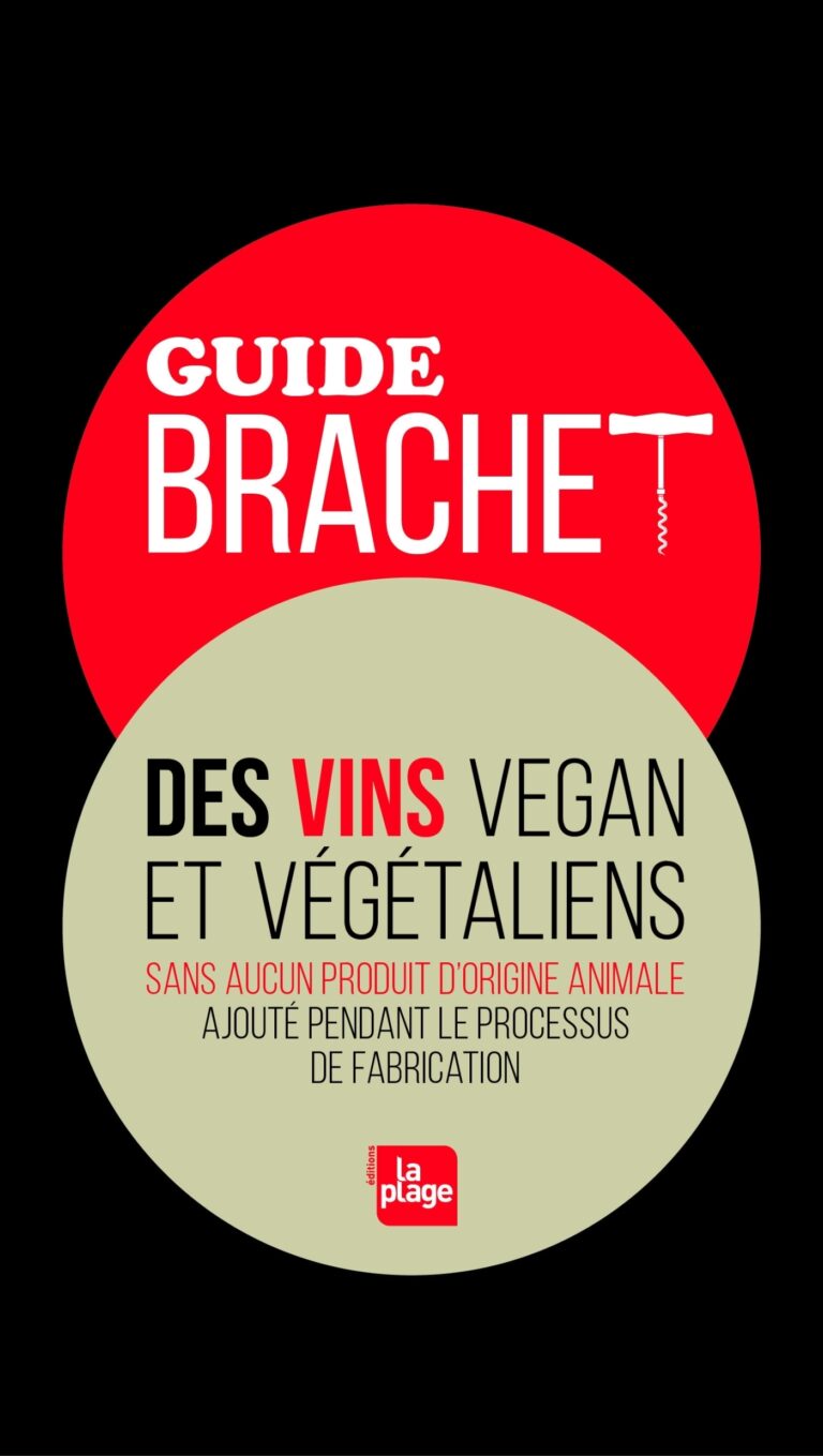 Livre Guide Brachet des vins vegan et végétaliens