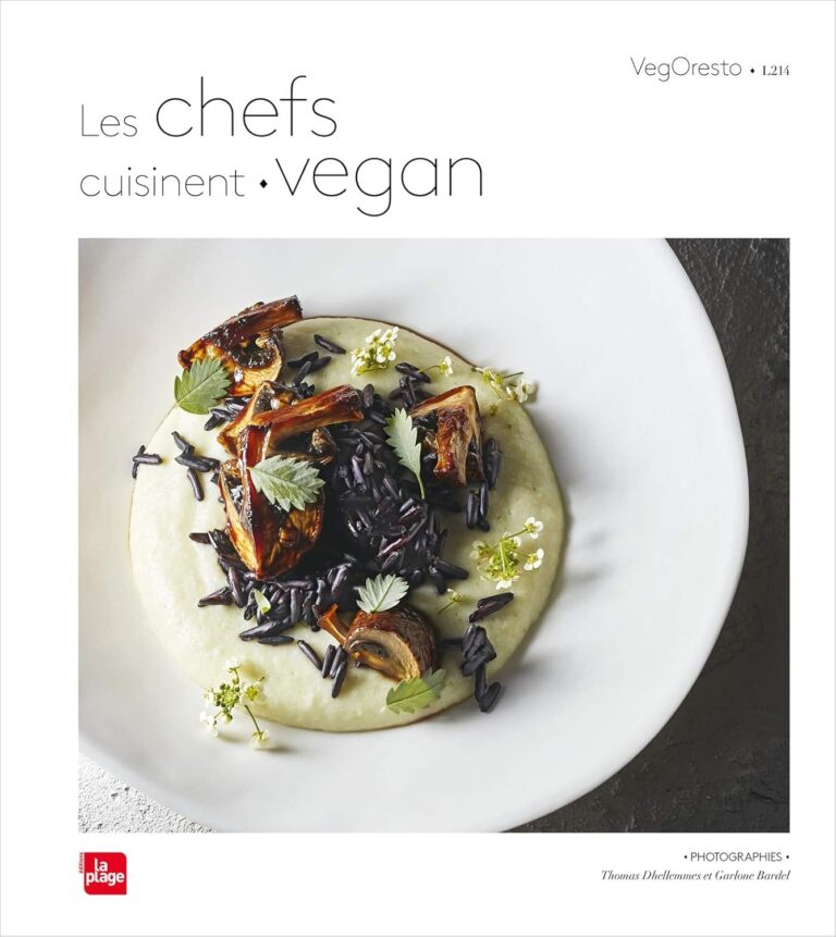 Livre Les chefs cuisinent vegan par VegOresto et L214